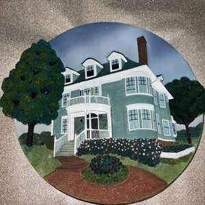 Elegant House Design Decorative Plate